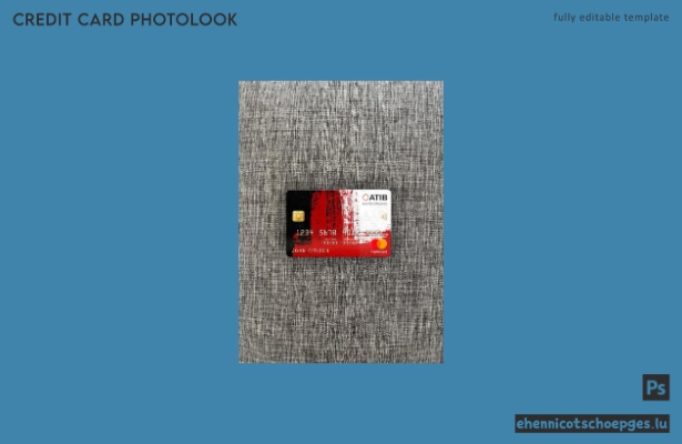 Libyen Assaray ATIB Bank Mastercard Photolook Beispielvorschau